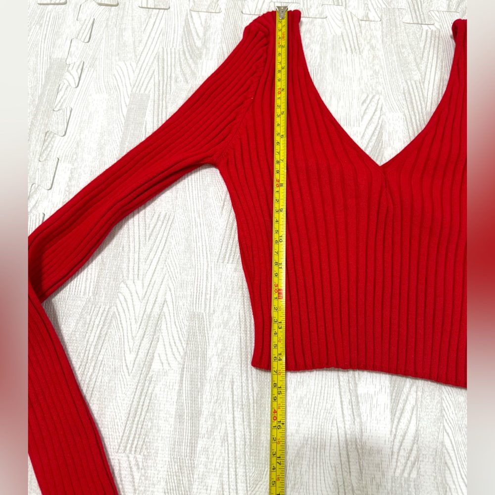 Hera Collection Ribbed Cropped Top - Picture 10 of 13